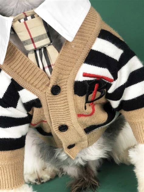 replica burberry dog sweater|burberry dog leash set.